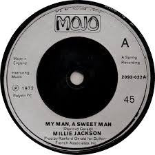 Millie Jackson : My Man, A Sweet Man (7", Single, RP, Sil)