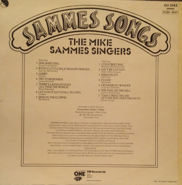 Mike Sammes Singers : Sammes Songs (LP)