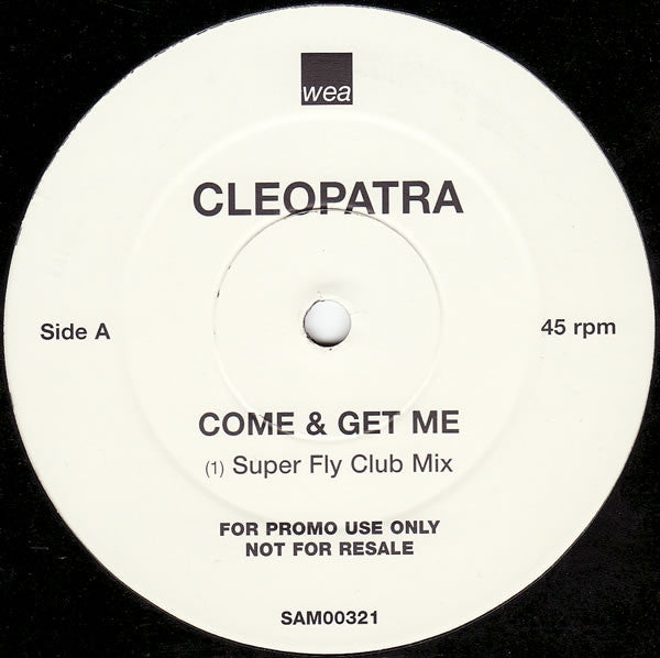 Cleopatra : Come & Get Me (12", Promo)