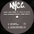 N.Y.C.C. : Can You Feel It (Rock Da House) (12", Promo)
