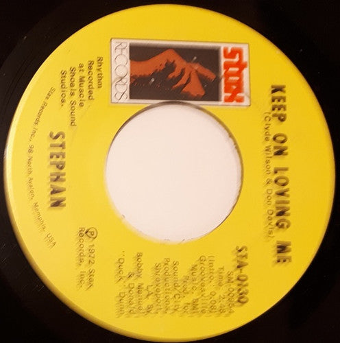 Stefan (7) : Keep On Loving Me (7", Single)