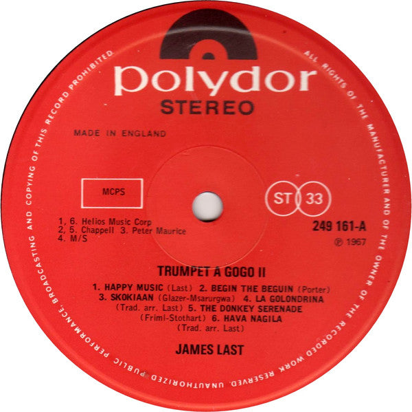 James Last : Trumpet À Gogo 2 (LP, Album)