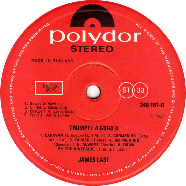 James Last : Trumpet À Gogo 2 (LP, Album)