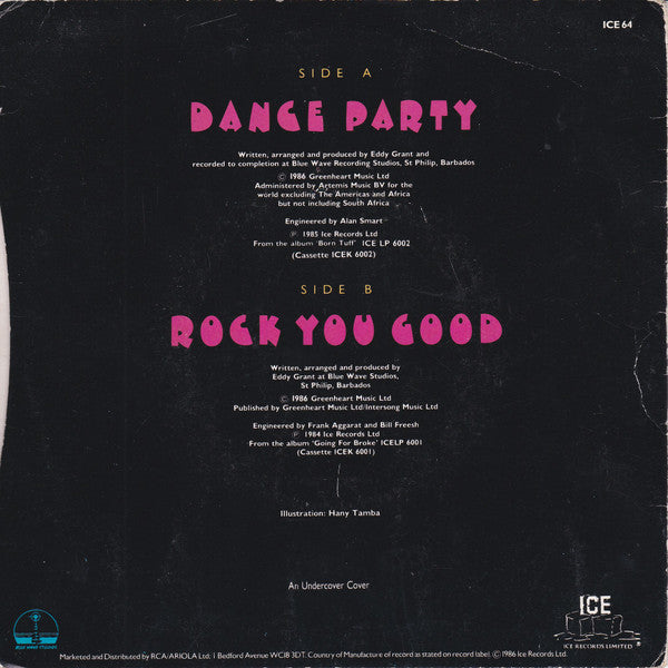 Eddy Grant : Dance Party (7", Single)