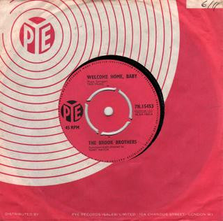 The Brook Brothers : Welcome Home, Baby  (7")