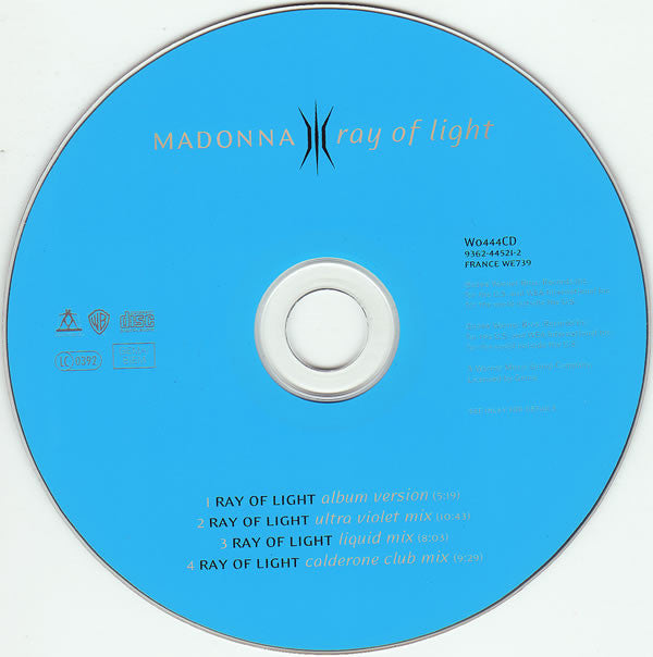 Madonna : Ray Of Light (CD, Single)