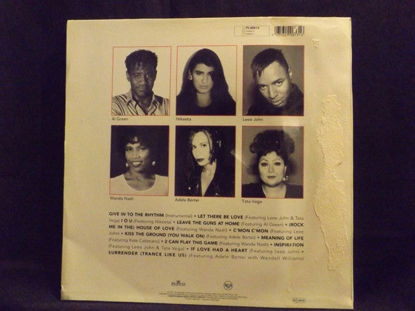 Arthur Baker And The Backbeat Disciples : Give In To The Rhythm (LP, Album)