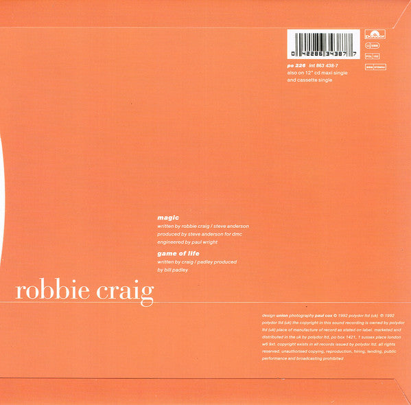 Robbie Craig : Magic (7", Single)