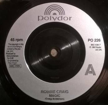 Robbie Craig : Magic (7", Single)