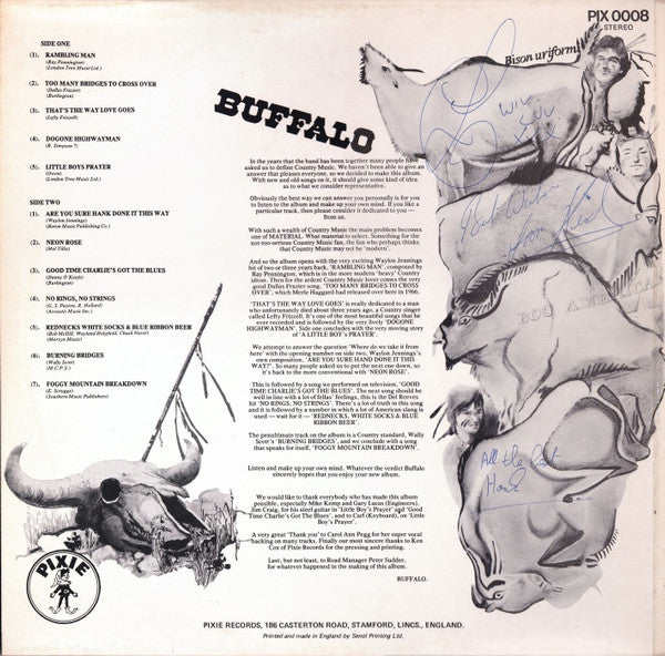 Buffalo (14) : Stars Of The Bars (LP)