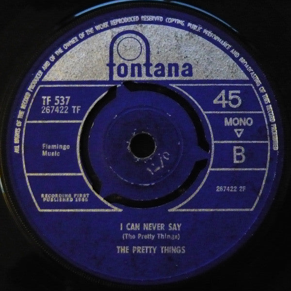 The Pretty Things : Honey, I Need (7", Single, Mono)