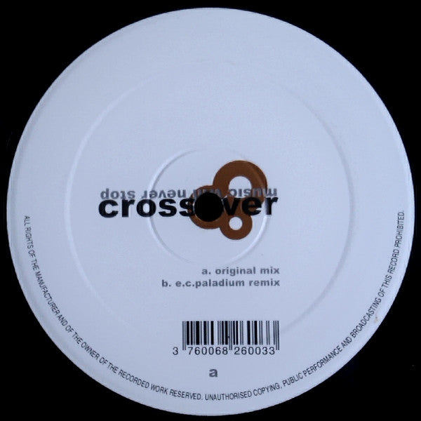 Crossover (2) : Music Will Never Stop (12")