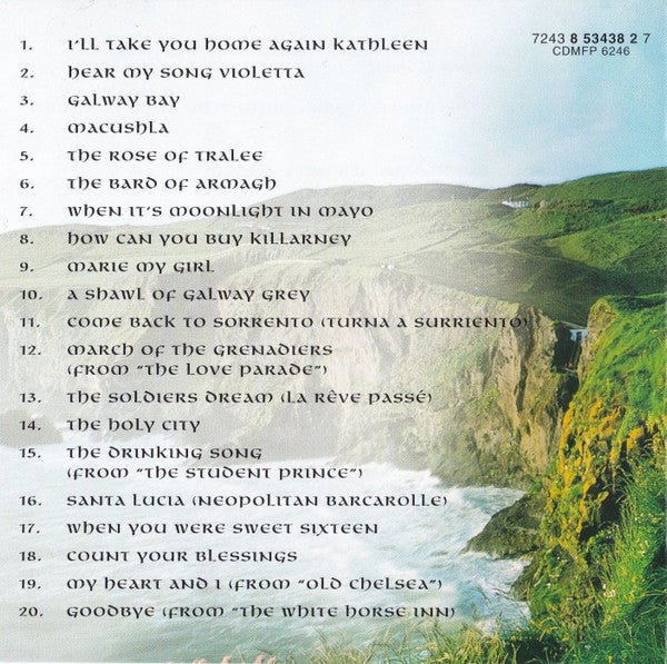 Josef Locke : The Very Best Of Josef Locke (CD, Album, Comp)