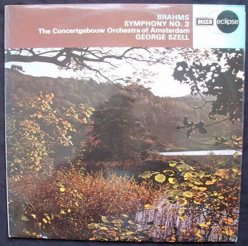 Johannes Brahms, Concertgebouworkest, George Szell : Symphony No. 3 (LP, RE, RM)
