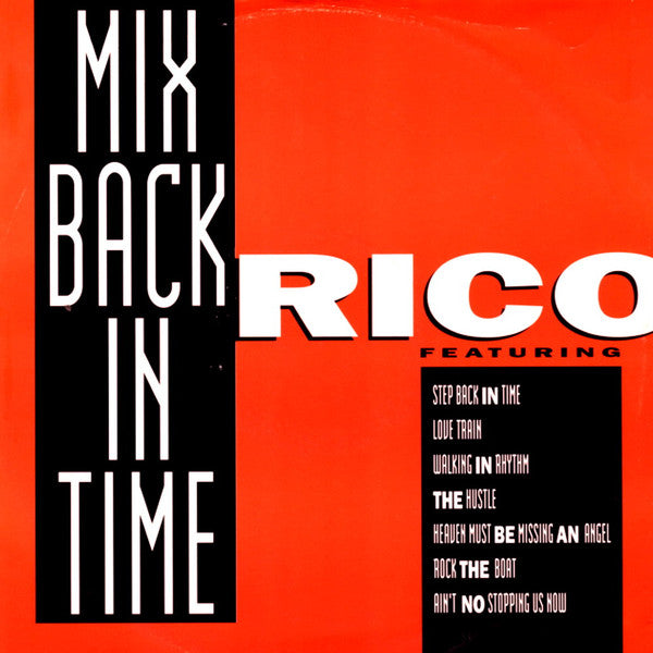 Rico (14) : Mix Back In Time / What! (12", P/Mixed)