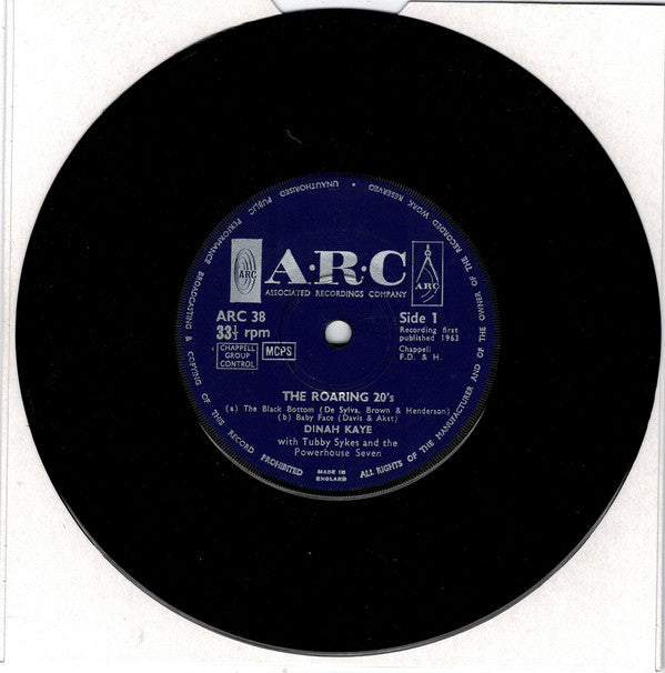 Dinah Kaye With Tubby Sykes And The Powerhouse Seven : The Roaring 20's (7", EP)
