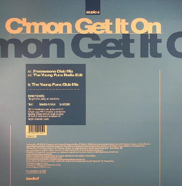 Studio B : C'mon Get It On (12")