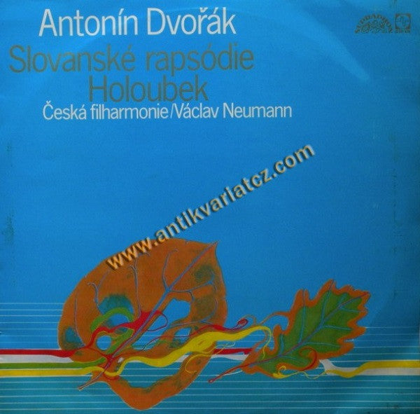 Antonín Dvořák, Václav Neumann, The Czech Philharmonic Orchestra : Slovanské Rapsódie/ Holoubek (LP)