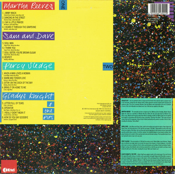 Martha Reeves, Sam & Dave, Percy Sledge, Gladys Knight And The Pips : Souled Out (LP, Comp)