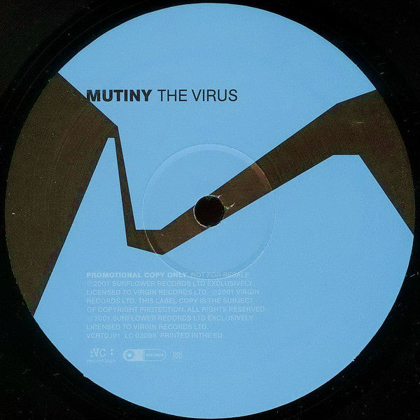 Mutiny : The Virus (12", Promo)
