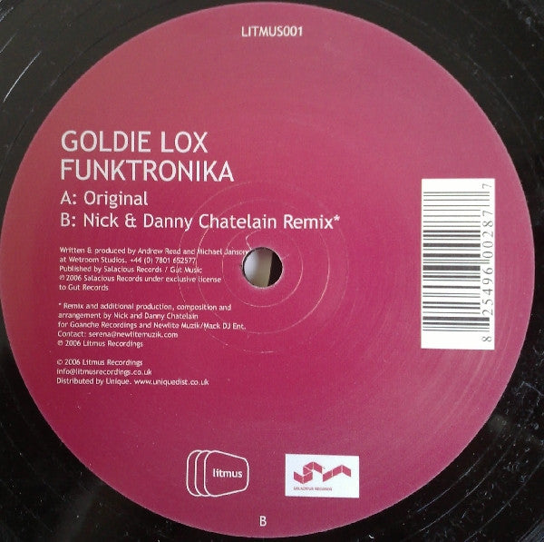 Goldie-Lox : Funktronika (12")