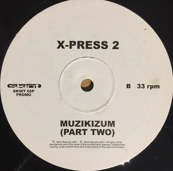 X-Press 2 : Muzikizum (12", Promo)