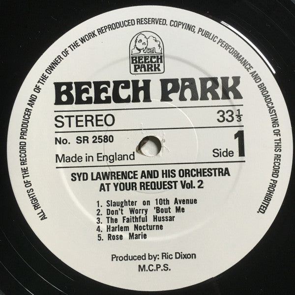 Syd Lawrence And His Orchestra : At Your Request-Volume 2 (LP, Album)