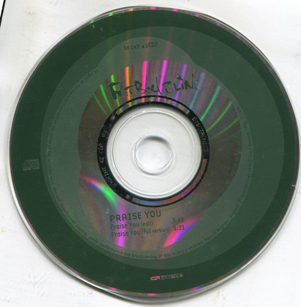 Fatboy Slim : Praise You (CD, Single, Promo)
