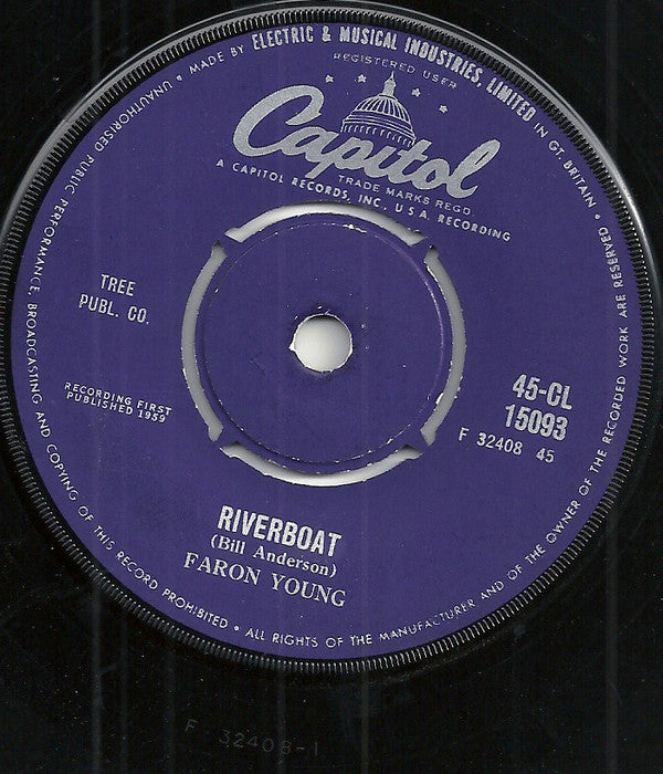 Faron Young : Riverboat (7", Single)