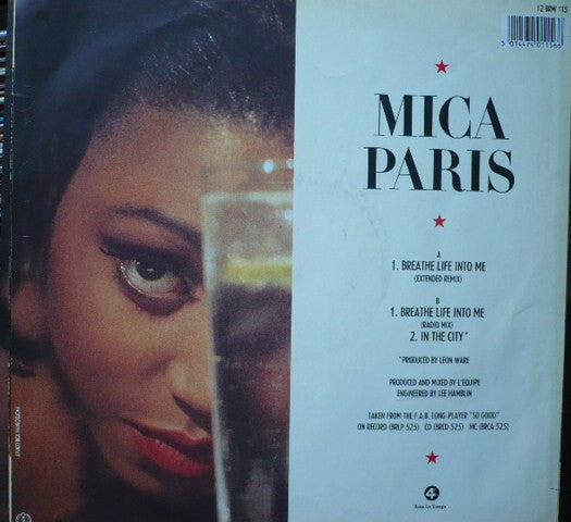 Mica Paris : Breathe Life Into Me (12")