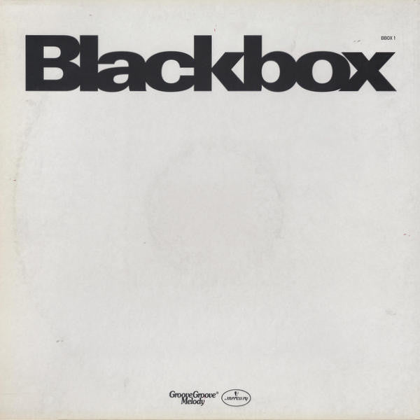 Black Box : Not Anyone (12", Promo)