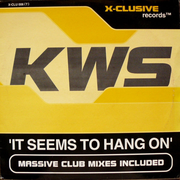 K.W.S. : It Seems To Hang On (12", Single)