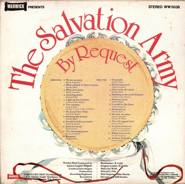 Various : The Salvation Army By Request (LP, Comp)