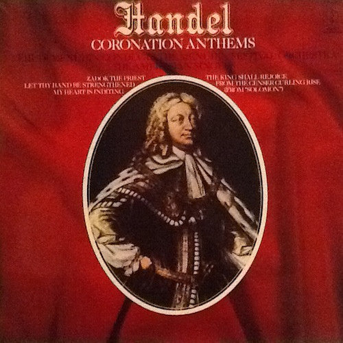 Georg Friedrich Händel, Yehudi Menuhin, Menuhin Festival Orchestra, The Ambrosian Singers : Handel: Coronation Anthems (LP, Album, RE)