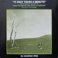 One Hundred Ton And A Feather : It Only Takes A Minute (7")