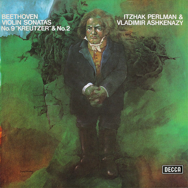 Ludwig van Beethoven, Itzhak Perlman & Vladimir Ashkenazy : Violin Sonatas No.9 "Kreutzer" & No.2 (LP)