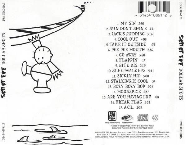 Son Of Eve : Dollar Shots   (CD, Album)