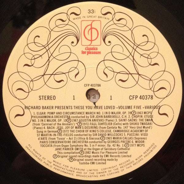 Various : These You Have Loved Vol 5 (LP, Comp)