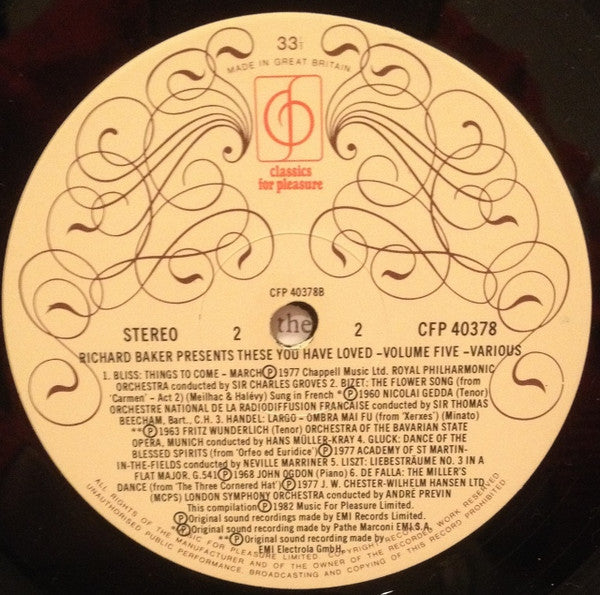 Various : These You Have Loved Vol 5 (LP, Comp)
