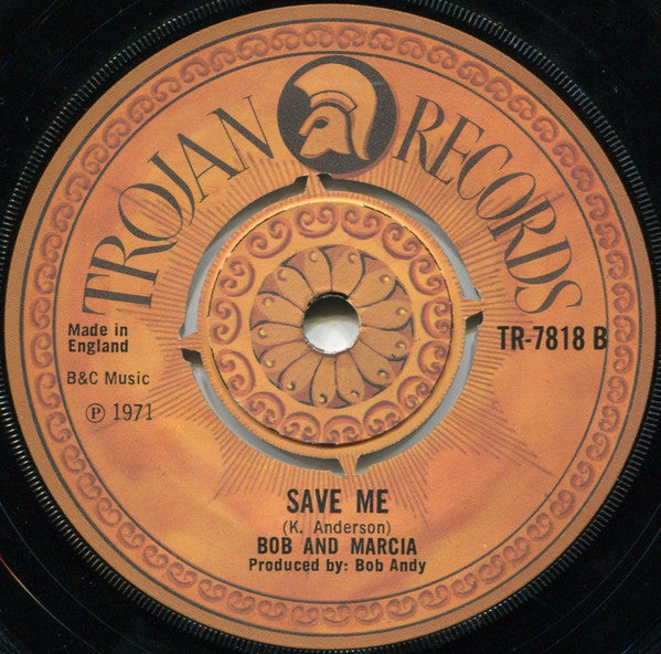Bob & Marcia : Pied Piper (7", Single, Pun)