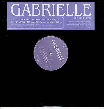 Gabrielle : Ten Years Time (12", Promo)