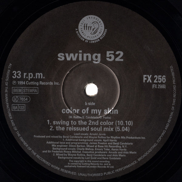 Swing 52 : Color Of My Skin (12")