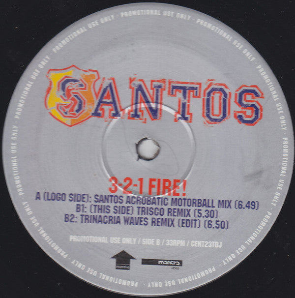Santos : 3-2-1 Fire! (12", Promo)