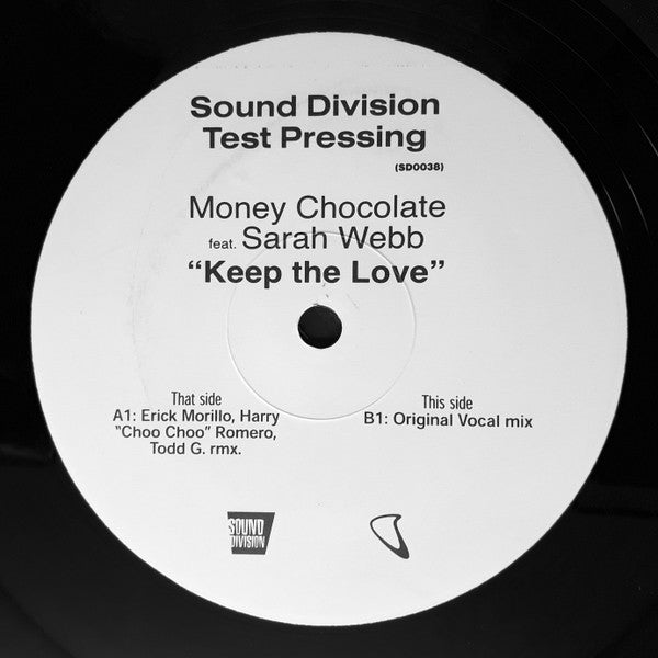 Money Chocolate Feat. Sarah Anne Webb : Keep The Love (12", TP)