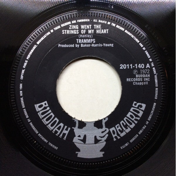 Trammps* : Zing Went The Strings Of My Heart (7", Bla)
