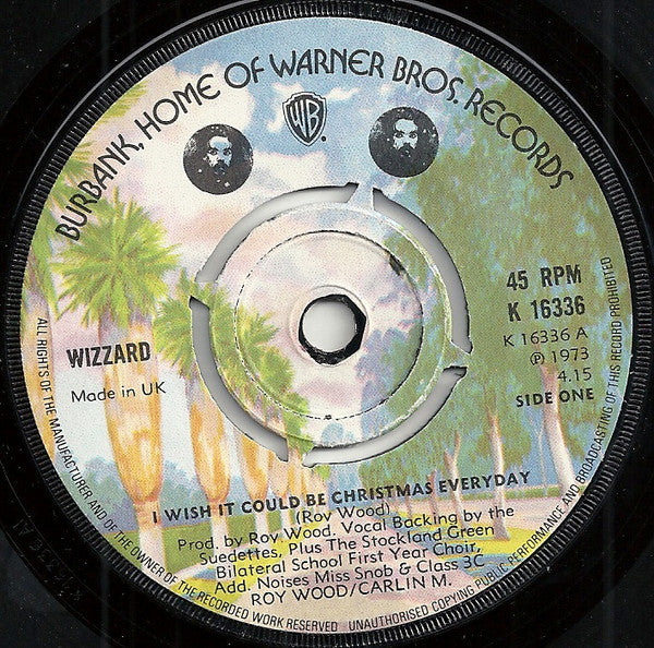 Wizzard (2) : I Wish It Could Be Christmas Everyday (7", Single, Pic)