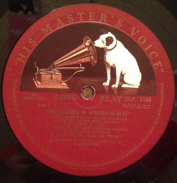 Unknown Artist, Valentino (14) : The Waltzes Of Strauss In Hi-Fi  (LP)