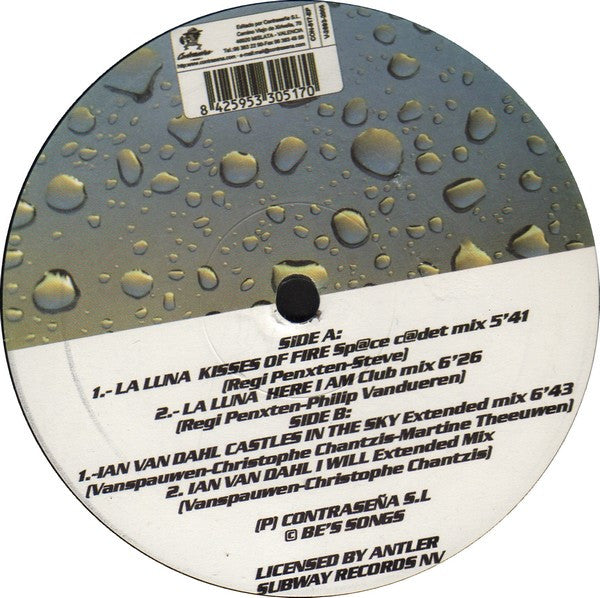 La Luna / Ian Van Dahl : Kisses Of Fire / Castles In The Sky (12", Comp)