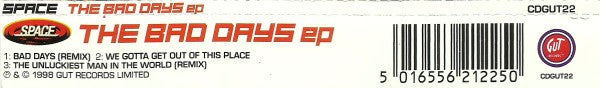 Space (4) : The Bad Days EP (CD, EP, CD1)
