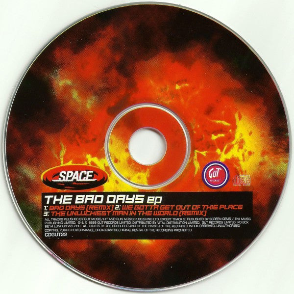 Space (4) : The Bad Days EP (CD, EP, CD1)